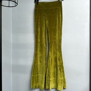 NWOT - Retro Velvet Flare Pants